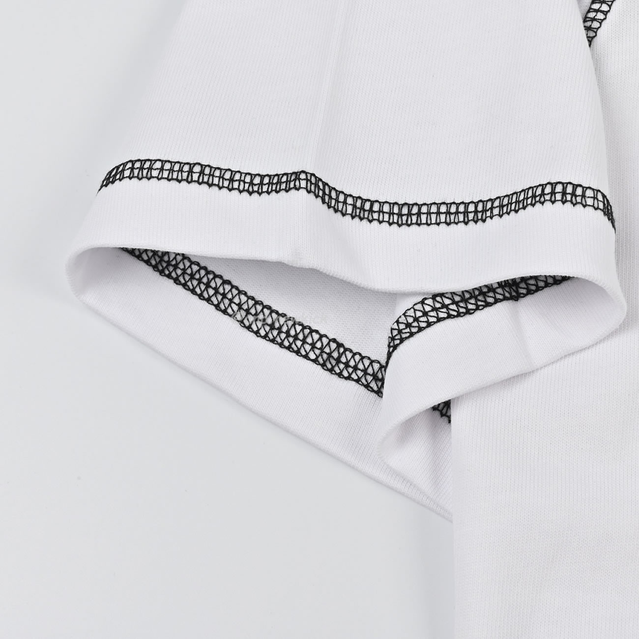 Louis Vuitton 24ss Stitching Cursive Embroidery Letters, Short Sleeves T Shirt (8) - newkick.org